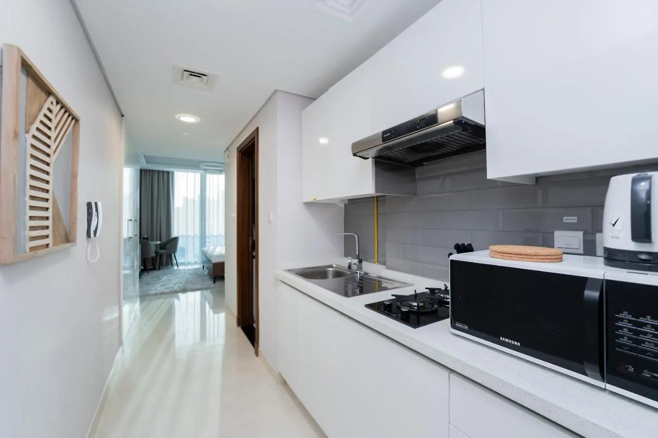 Kasco Homes Waves Tower Business Bay Дубай Апартаменты